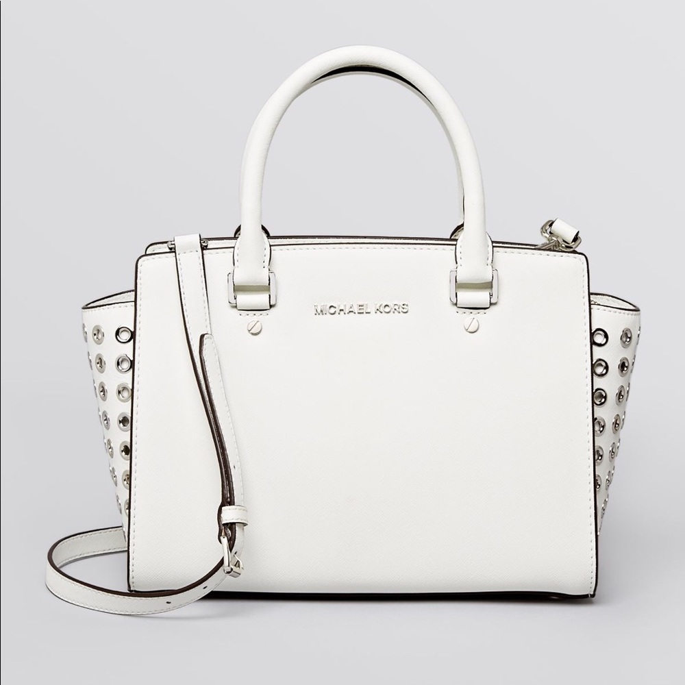Michael Kors Selma Grommet Satchel (NEW)